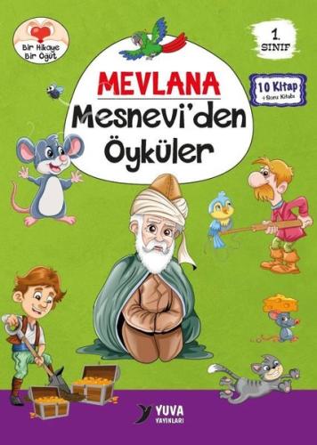 1.Sınıf Mevlana Mesnevi'den Öyküler Seti - 10 Kitap Takım | Kitap Amba