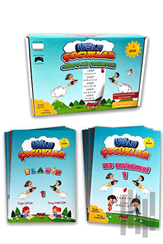 1. Sınıf Uslu Çocuklar - Okuyor Yazıyor - 13 Kitap | Kitap Ambarı