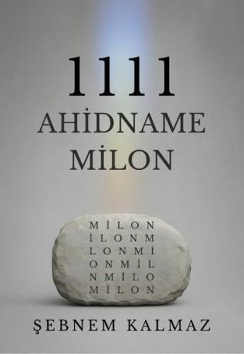 1111 Ahidname Milon | Kitap Ambarı