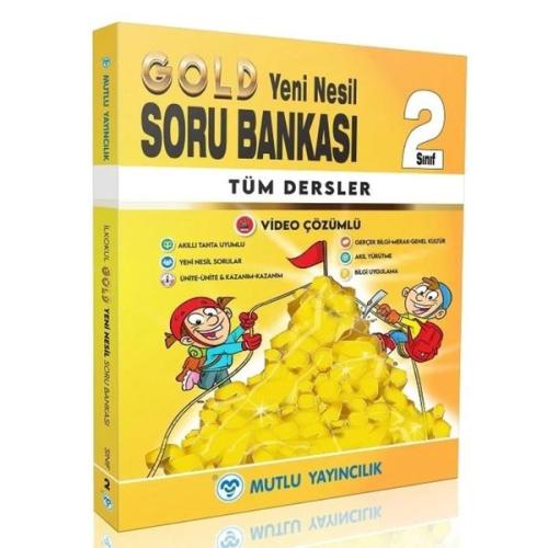 2. Sınıf Tüm Dersler Yeni Nesil Gold Soru Bankası