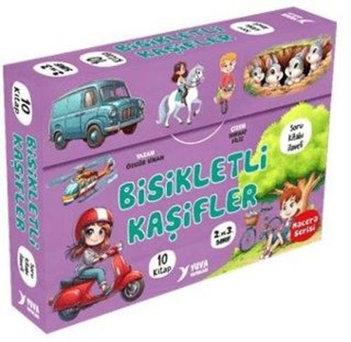 2. ve 3. Sınıf Bisikletli Kaşifler Serisi Seti-10 Kitap Takım | Kitap 