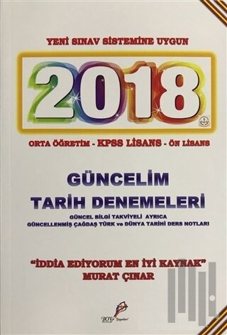 2018 Güncelim Tarih Denemeleri