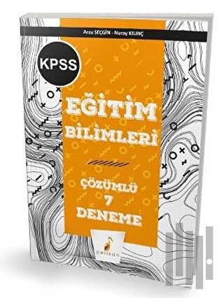 2019 KPSS Eğitim Bilimleri Çözümlü 7 Deneme Sınavı