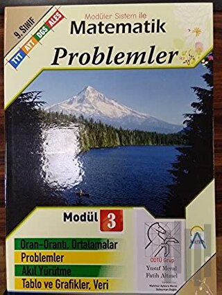 2021-2022 TYT AYT DGS ALES 9. Sınıf Modüler Sistem ile Matematik Problemler Modül 3 (Ciltli)