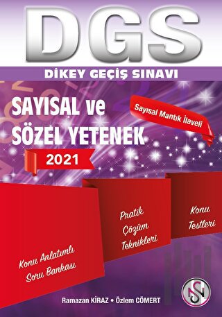 2021 DGS Sayısal ve Sözel Yetenek Konu Anlatımlı Soru Bankası