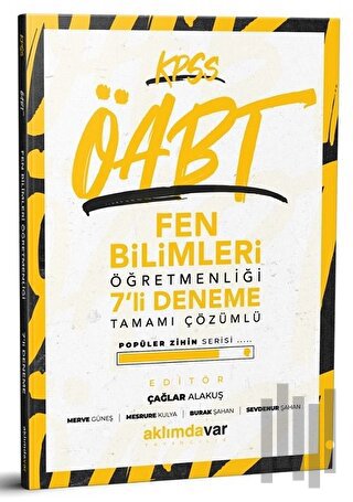 2021 KPSS ÖABT Fen Bilimleri Öğretmenliği 7 Deneme Tamamı Çözümlü