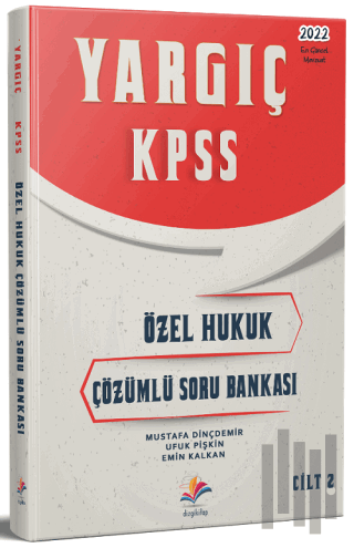 2022 KPSS A Grubu YARGIÇ Özel Hukuk Soru Bankası Cilt 2