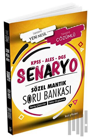 KPSS ALES DGS Sözel Mantık Senaryo Soru Bankası Çözümlü