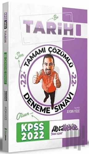 2022 KPSS Tarih Tamamı Çözümlü 22 Deneme