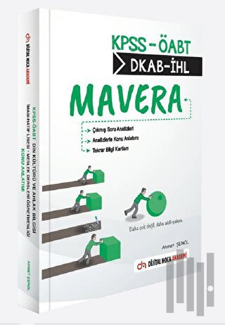 KPSS ÖABT DKAB İHL MAVERA Ahmet Şenol Konu Anlatım Kitabı