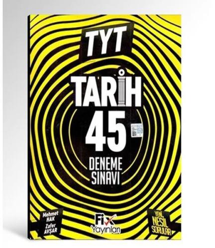 2023 TYT Tarih 45 Denemeleri | Kitap Ambarı