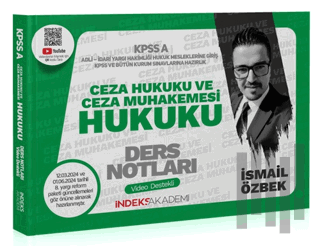 2024 KPSS A Grubu Ceza Hukuku ve Ceza Muhakemesi Hukuku Video Ders Not