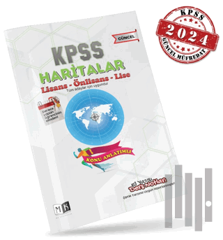 2024 KPSS Haritalar El Yazısı Ders Notları Kitabı