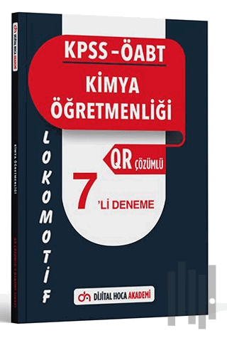 2024 KPSS ÖABT Kimya Öğretmenliği Lokomotif Serisi QR Çözümlü 7'li Deneme