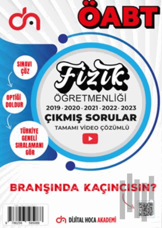 2024 ÖABT Fizik Öğretmenliği Son Beş Yıl Çıkmış Sorular Tamamı Video Çözümlü