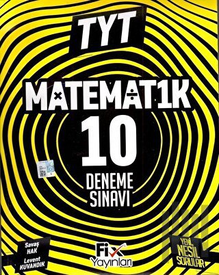 2024 TYT Matematik 10 Denemeleri | Kitap Ambarı