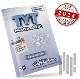 2024 TYT Matematik El Yazısı Ders Notları Kitabı