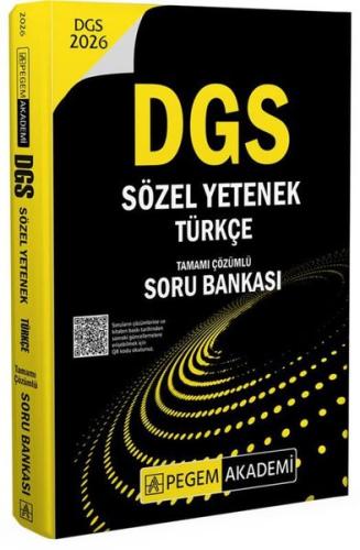 2026 DGS Sözel Yetenek Türkçe Tamamı Çözümlü Soru Bankası