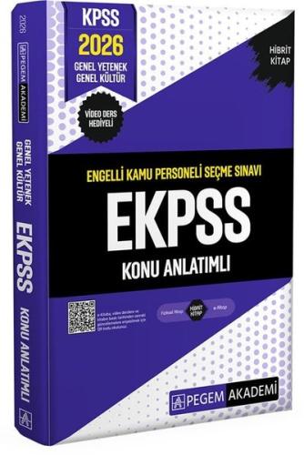 2026 E-KPSS Engelli Kamu Personeli Seçme Sınavı Konu Anlatımlı