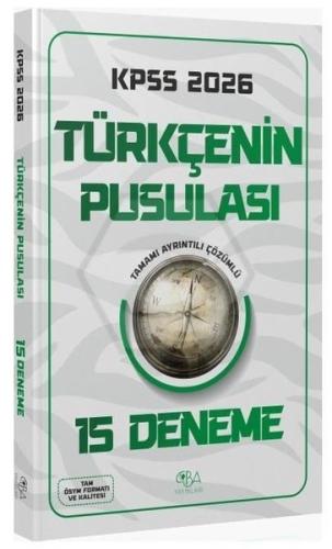 2026 KPSS Türkçenin Pusulası 15 Deneme Çözümlü