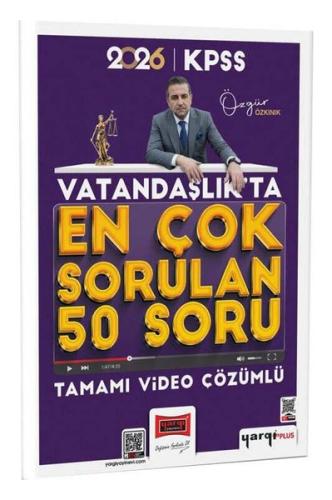 2026 KPSS Vatandaşlıkta En Çok Sorulan 50 Soru Çözümlü