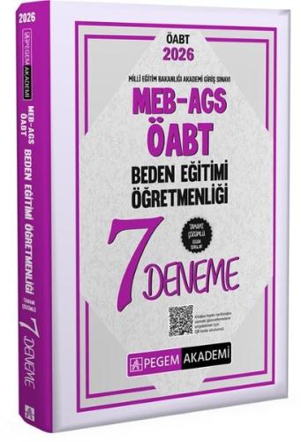 2026 MEB AGS ÖABT Beden Eğitimi Öğretmenliği Tamamı Çözümlü 7 Deneme