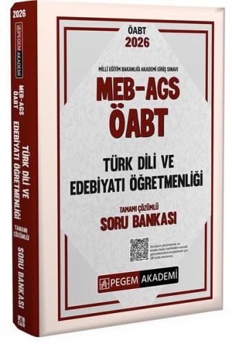 2026 MEB AGS ÖABT Türk Dili ve Edebiyatı Öğretmenliği Tamamı Çözümlü Soru Bankası