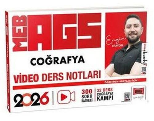2026 MEB - AGS Öğretmen Adayları İçin Coğrafya Video Ders Notları