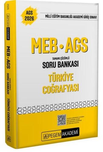 2026 MEB - AGS Soru Bankası Tamamı Çözümlü Türkiye Coğrafyası