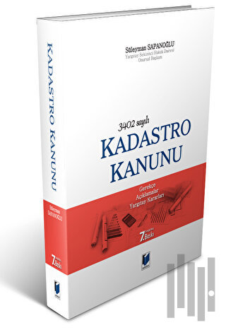 3402 Sayılı Kadastro Kanunu | Kitap Ambarı