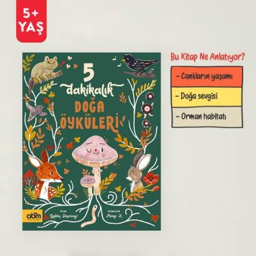 5 Dakikalık Doğa Öyküleri (Ciltli)