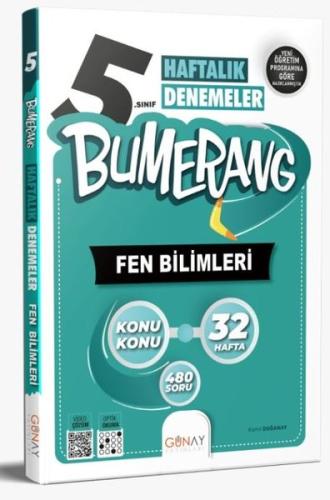 5. Sınıf Bumerang 32 Haftalık Fen Bilimleri Denemeleri
