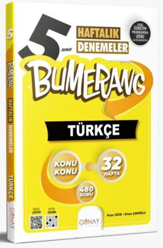 5. Sınıf Bumerang 32 Haftalık Türkçe Denemeleri