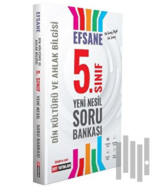 5. Sınıf Din Kültürü ve Ahlak Bilgisi Efsane Yeni Nesil Soru Bankası 2022 -