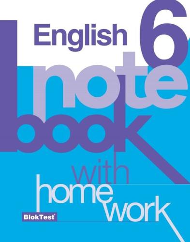 6 English Note Book With Home Work