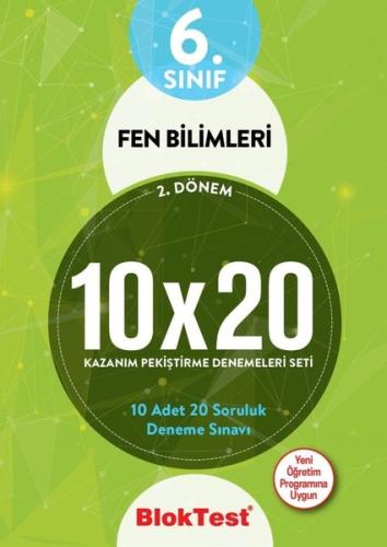 6.Sınıf 2. Dönem Fen Bilimleri Kazanım Pekiştirme Denemeleri Seti