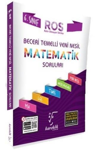 6.Sınıf Beceri Temelli Yeni Nesil Matematik Soruları ROS