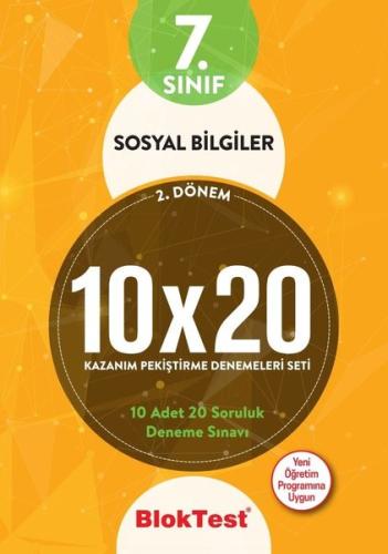 7.Sınıf 2. Dönem Sosyal Bilgiler Kazanım Pekiştirme Denemeleri Seti