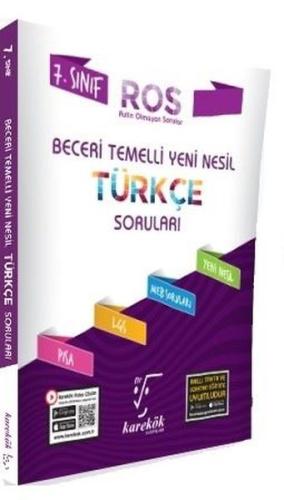7.Sınıf Beceri Temelli Yeni Nesil Türkçe Soruları ROS