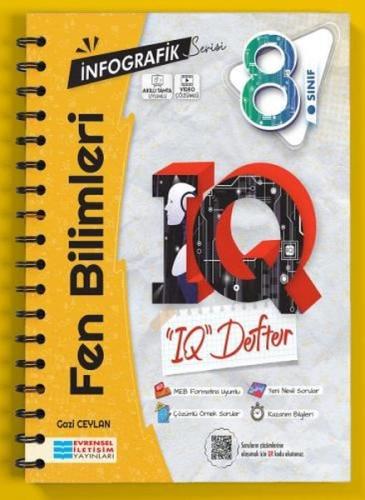 8.Sınıf Fen Bilimleri İnfografik Serisi IQ Akıllı Defter