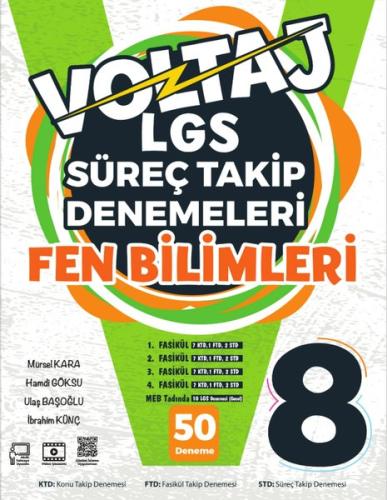 8.Sınıf Fen Bilimleri Voltaj LGS Süreç Takip Denemeleri