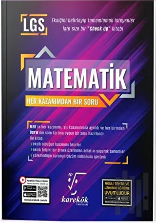 LGS Matematik Her Kazanımdan Bir Soru