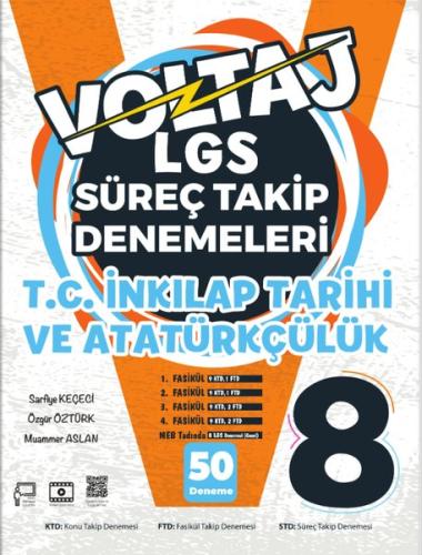 8.Sınıf İnkılap Tarihi Ve Atatürkçülük Voltaj LGS Süreç Takip Denemeleri