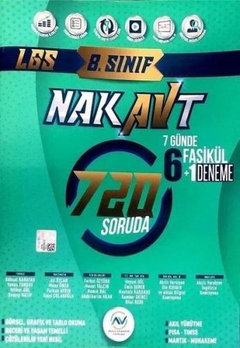 8.Sınıf LGS Tam Tekrar Nakavt 7 Günde Fasikül Deneme | Kitap Ambarı