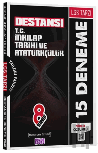 8. Sınıf LGS Tarzı Destansı T.C. İnkılap Tarihi ve Atatürkçülük 15 Deneme