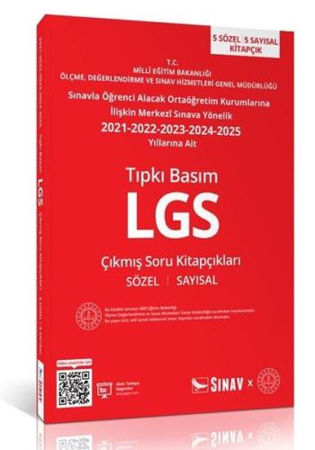 8.Sınıf LGS Tıpkı Basım Son 5 Yıl Çıkmış Soru Kitapçıkları | Kitap Amb