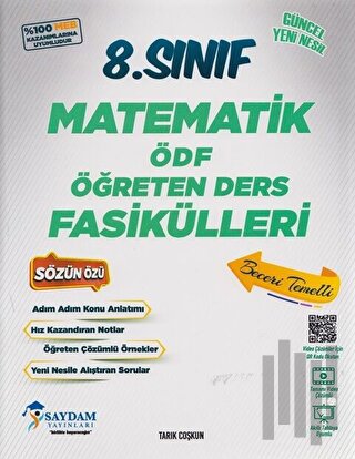 8. Sınıf Matematik ÖDF Öğreten Ders Fasikülleri