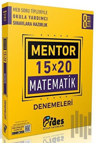 8. Sınıf Mentor 15 x 20 Matematik Deneme Fides Yayınları