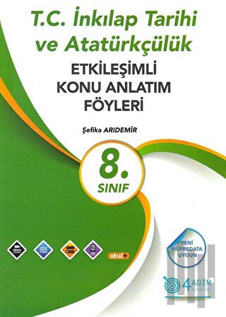 8. Sınıf T.C. İnkılap Tarihi ve Atatürkçülük Etkileşimli Konu Anlatım Föyleri