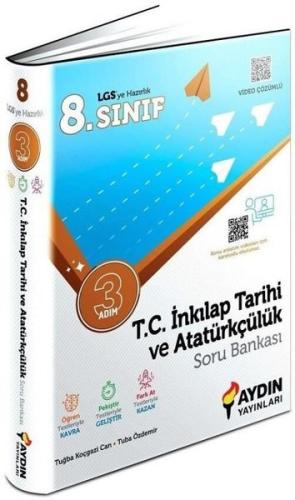 8. Sınıf T.C. İnkılap Tarihi ve Atatürkçülük Üç Adım Soru Bankası